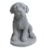 Product image 3 of the product “Milo - Seated Dog, 18cm H | cast stone ”